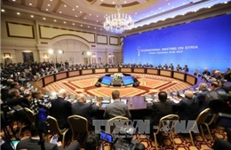 Nga, Thổ Nhĩ Kỳ, Iran bắt đầu vòng đàm phán thứ 7 về xung đột tại Syria 
